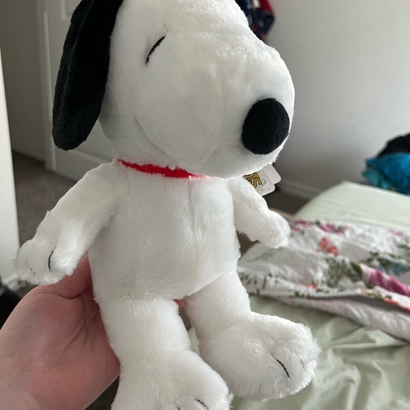 Snoopy Peanuts Plush Toy - White and Black - Picture 1 of 4
